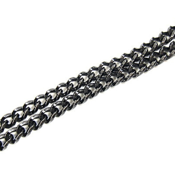 Salvatore Ferragamo Vara 21 Shoulder Bag G877 Black Leather Chain Ribbon Cros... - Picture 7 of 10